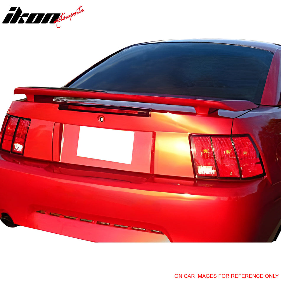 1999-2004 Ford Mustang OE Style Gray Primer Trunk Spoiler Wing Lip