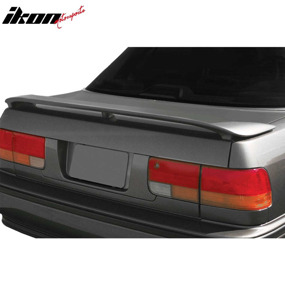 1990-1993 Honda Accord OE Style Gray Primer Trunk Spoiler Wing Lip