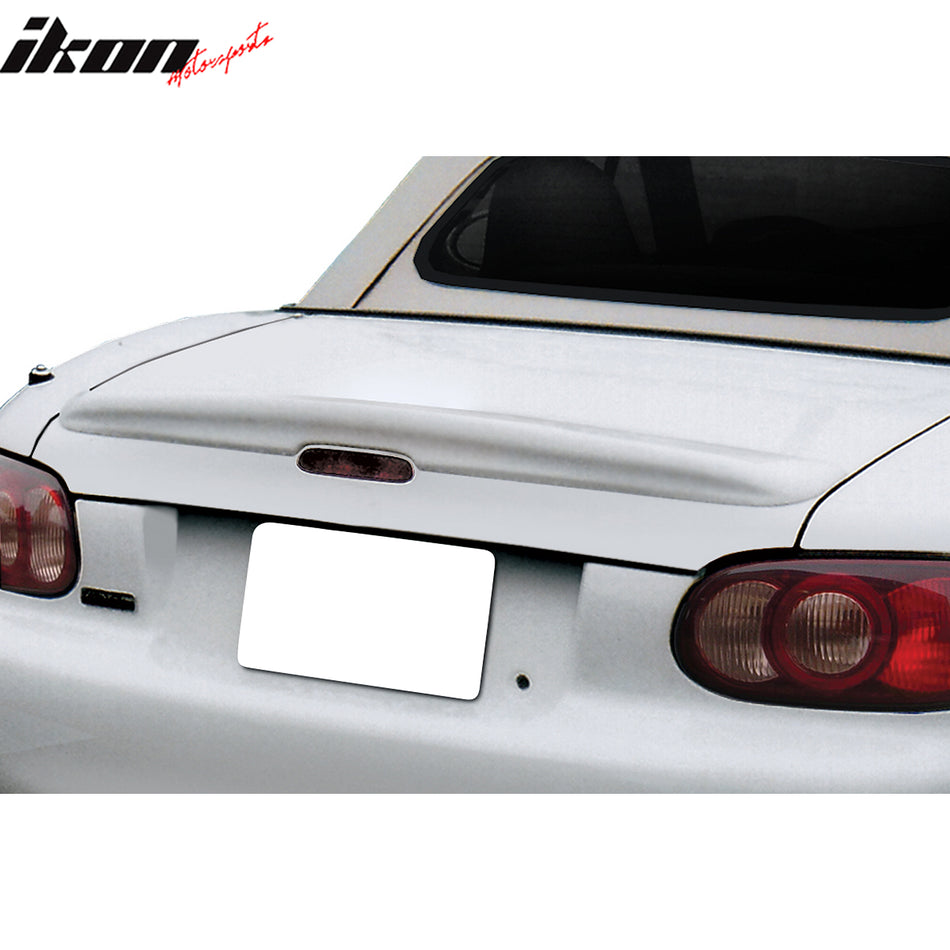 1999-2005 Mazda Miata OE Style Gray Primer Trunk Spoiler Fiberglass