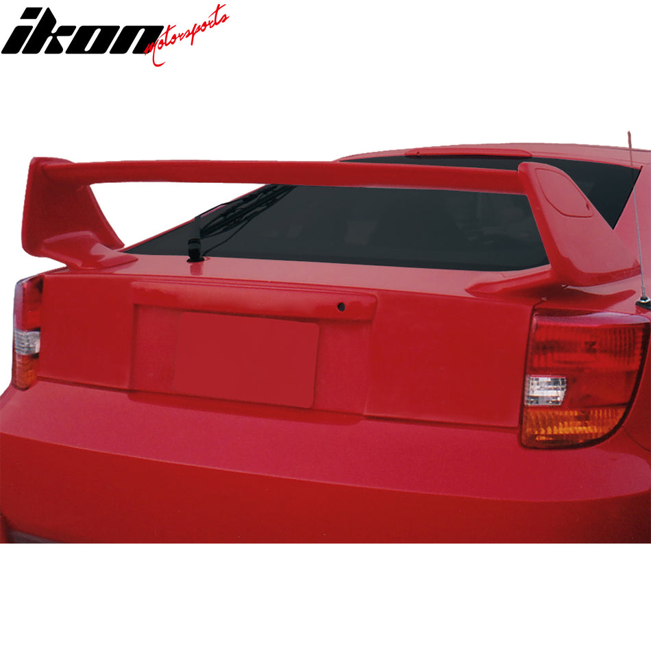 2000-2005 Toyota Celica 3PC Style Gray Primer Rear Trunk Spoiler FRP