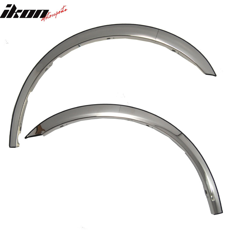 2004-2007 Chevy Malibu Fender Flare Stainless Steel Polished Cover