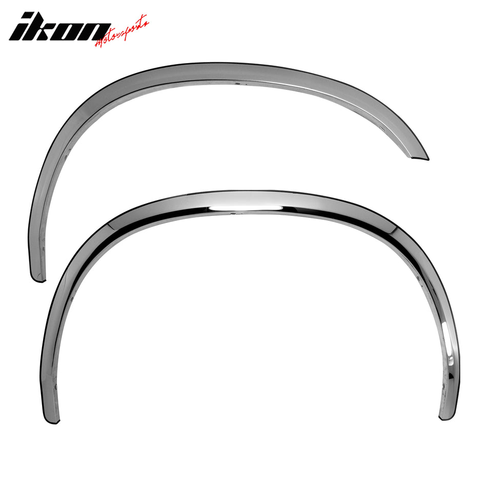 1994-2004 Chevy S10 Fender Flares Stainless Steel Wheel Cover Polished