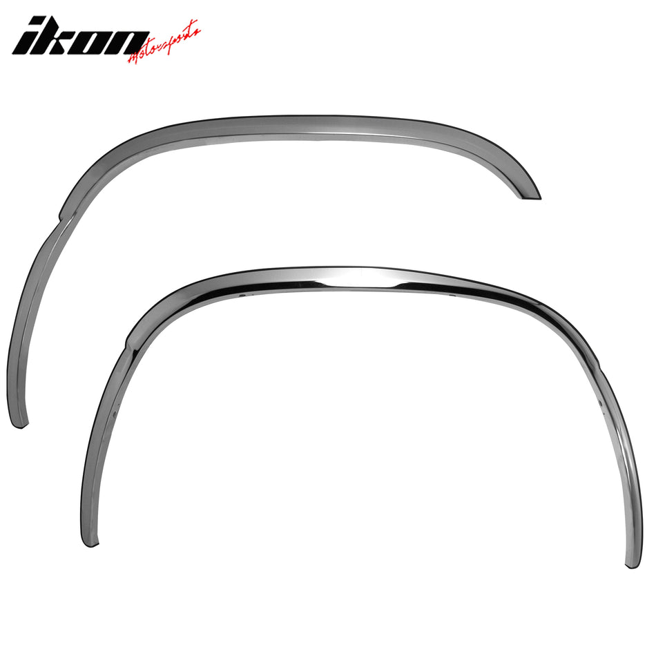 2000-2006 Chevy Tahoe/GMC Yukon Fender Flare Stainless Steel Polished