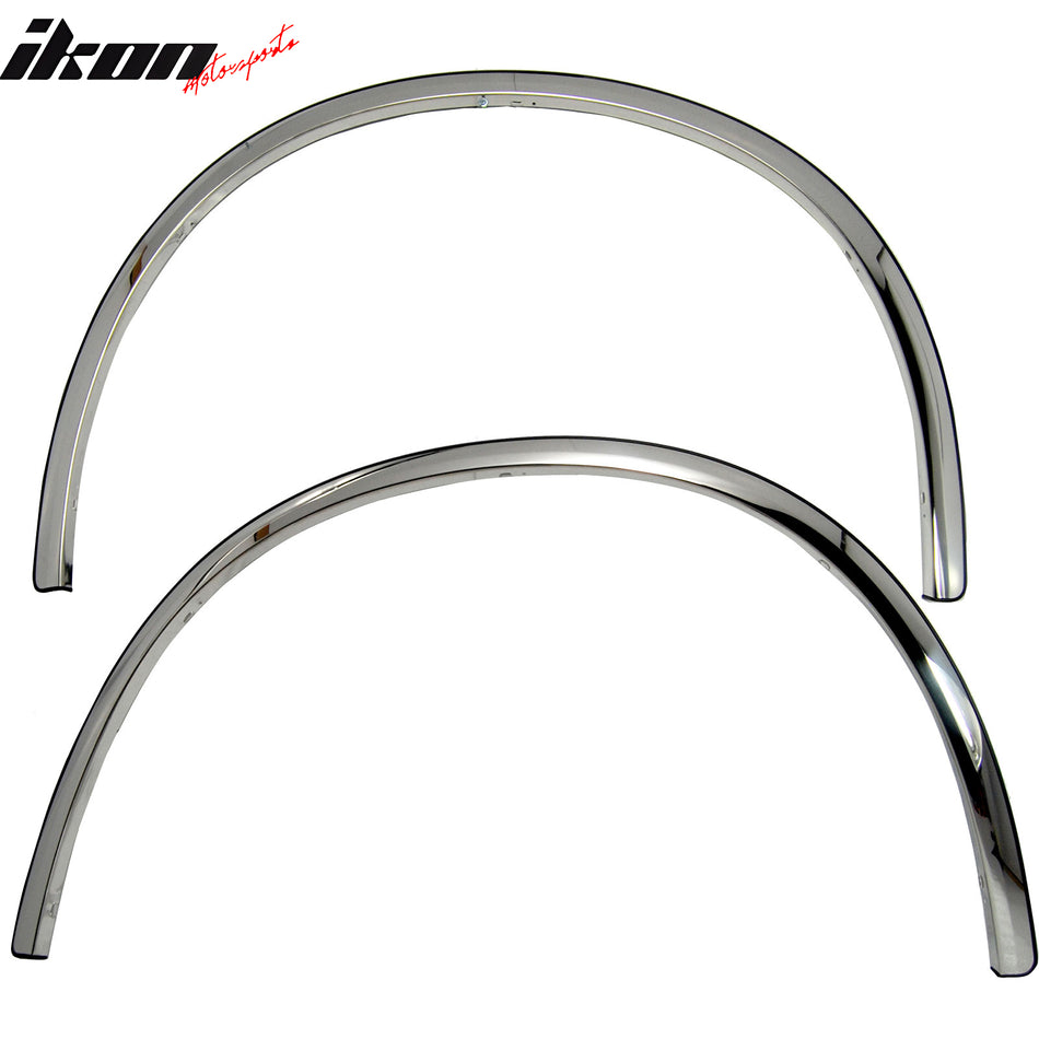 2006-2010 Dodge Charger Fender Flares Stainless Steel Mirror Finish