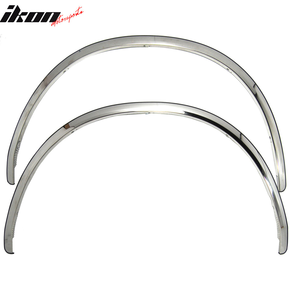 2009-2018 Dodge Ram Fender Flare Wheel Arches Stainless Steel Polished