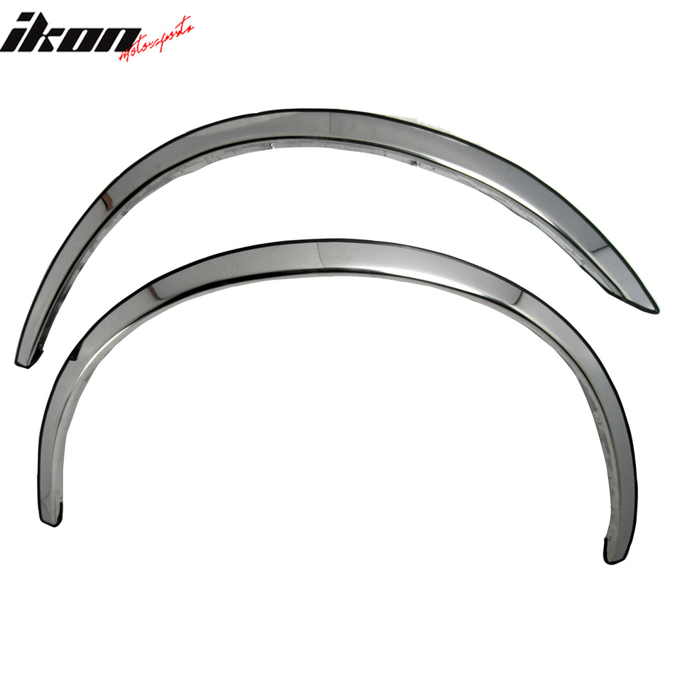 2000-2005 Ford Excursion Fender Flare Stainless Steel Mirror Finish