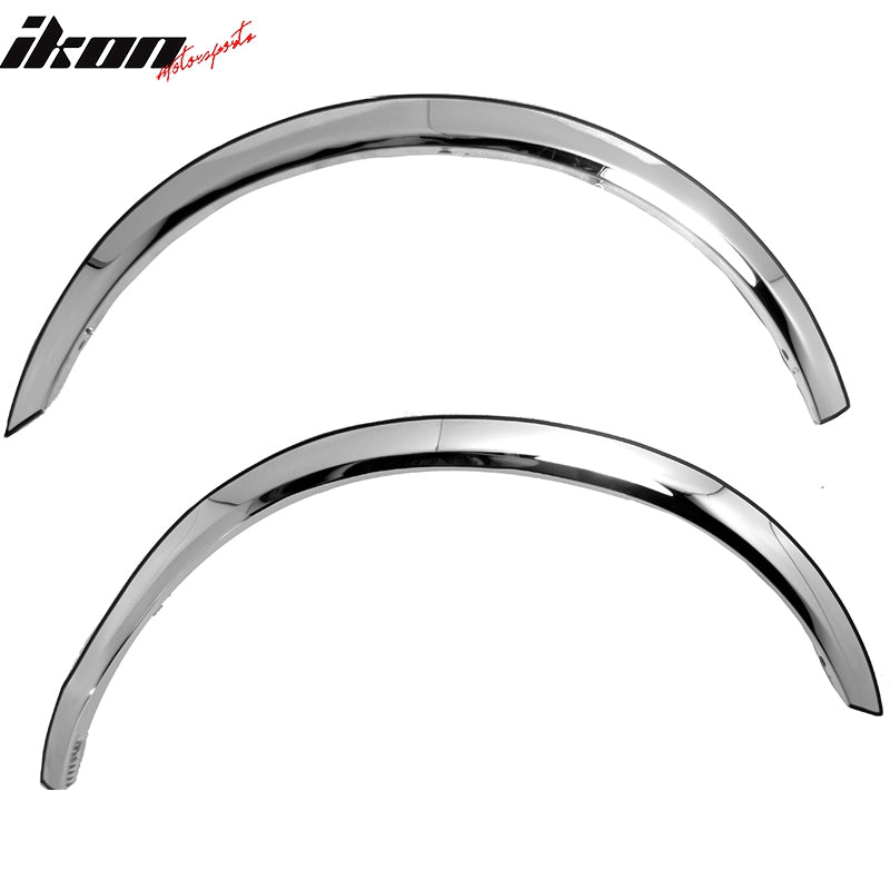 1994-1998 Ford Mustang Fender Flares Stainless Steel Cover Polished