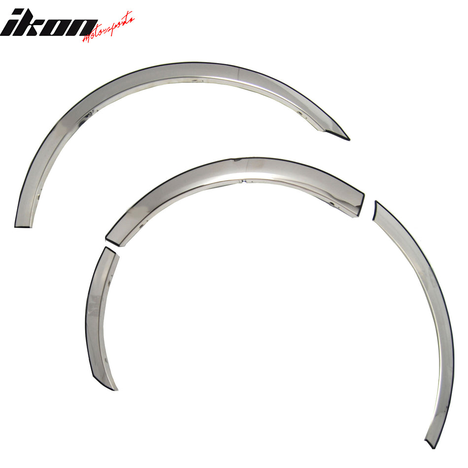 2000-2006 Lincoln LS Wheel Fender Flares Stainless Steel Polished