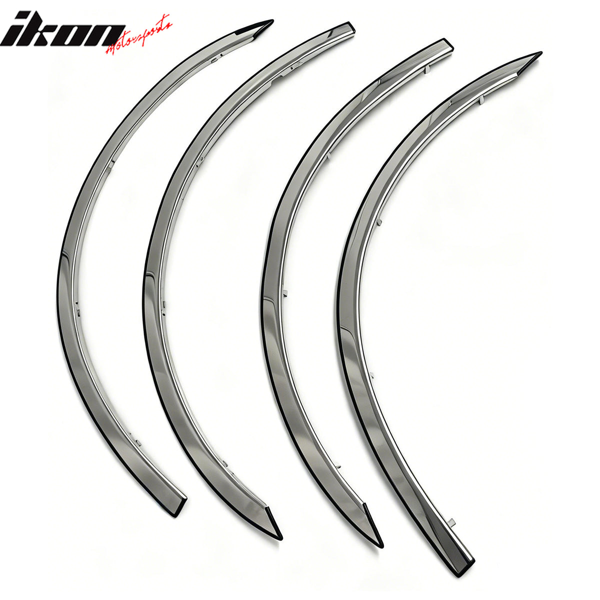 Fits 06-08 Ford Fusion Mercury Milan Fender Flares Wheel Stainless Steel Cover