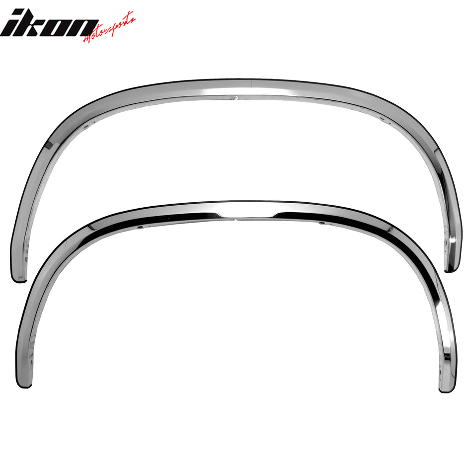 86.5-97 Nissan HardBody Pickup Fender Flares Stainless Steel Polished