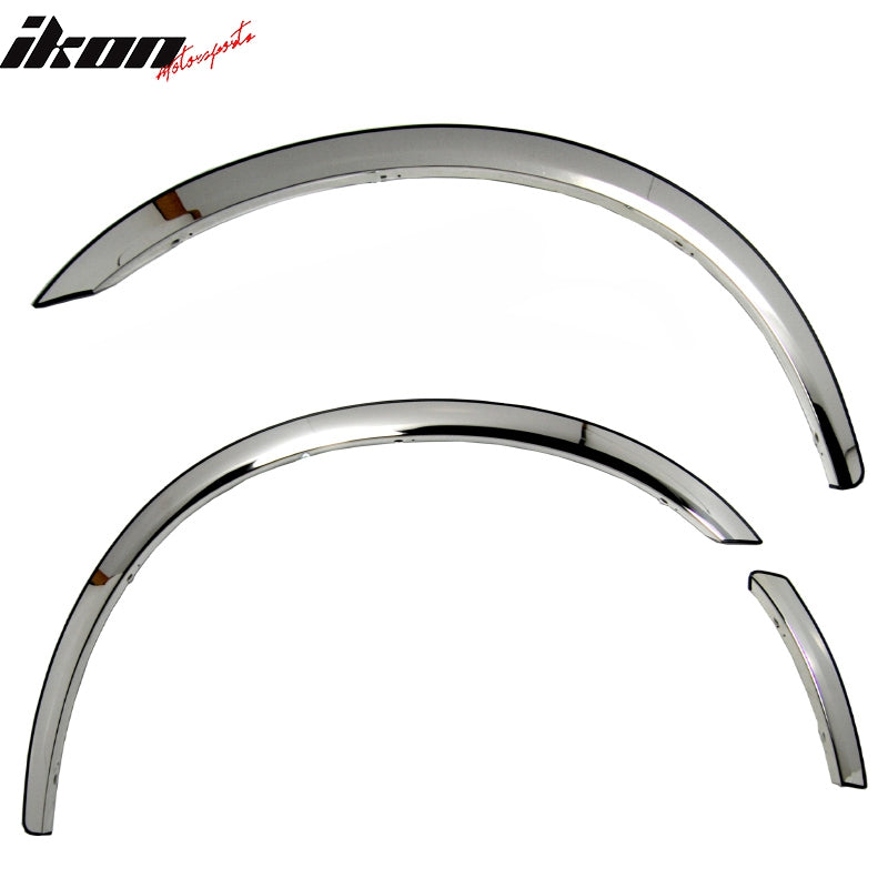 2004-2015 Nissan Titan Fender Flare Cover Stainless Steel Polished