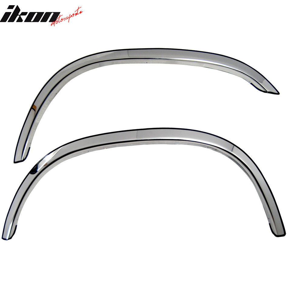 1989-1995 Toyota Pickup Fender Flares Stainless Steel Mirror Finish