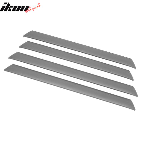 Fits 2002-2006 Chevy Avalanche 1500 2500 Light Gray Side Fender Trims ABS 4PCS