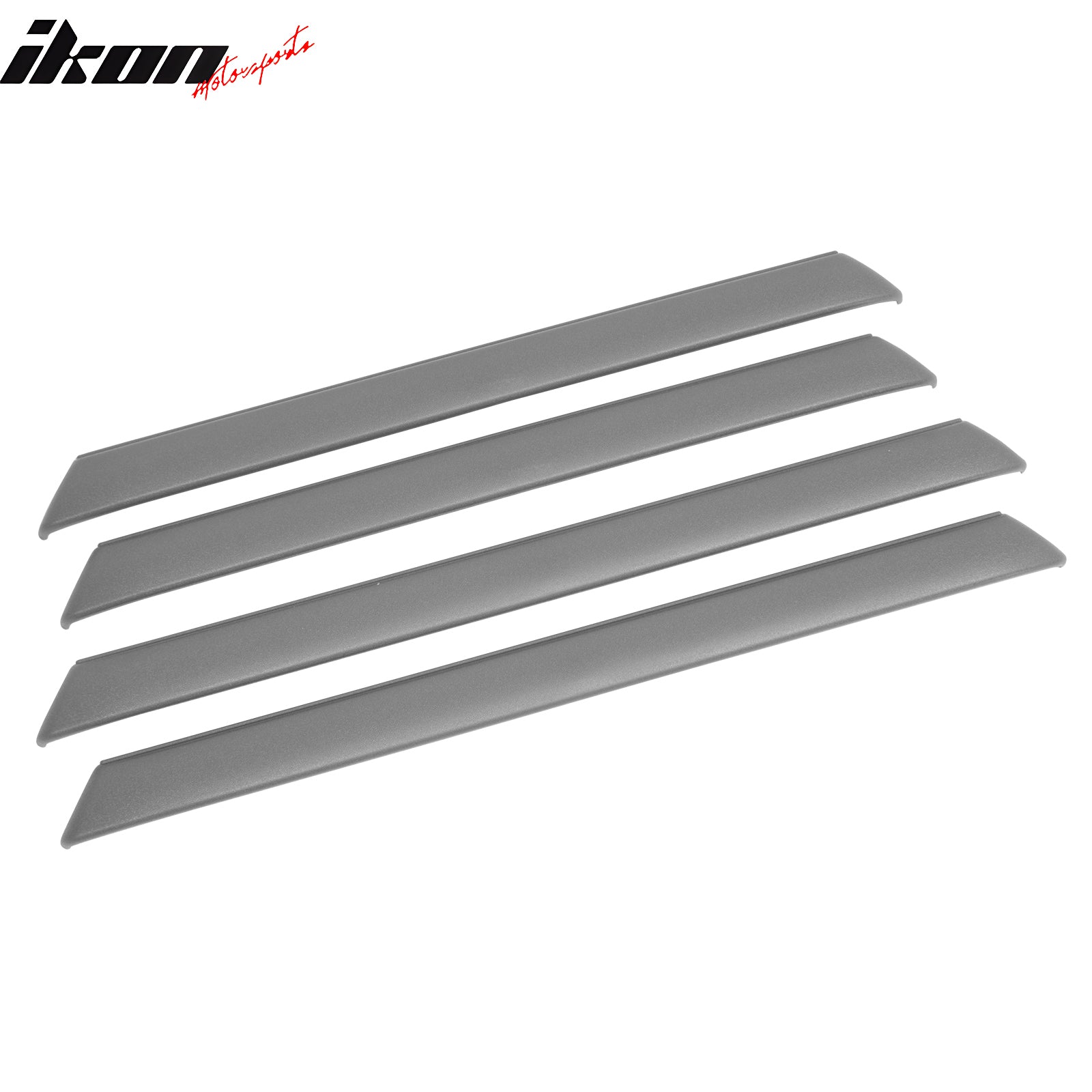 Fits 2002-2006 Chevy Avalanche 1500 2500 Light Gray Side Fender Trims ABS 4PCS