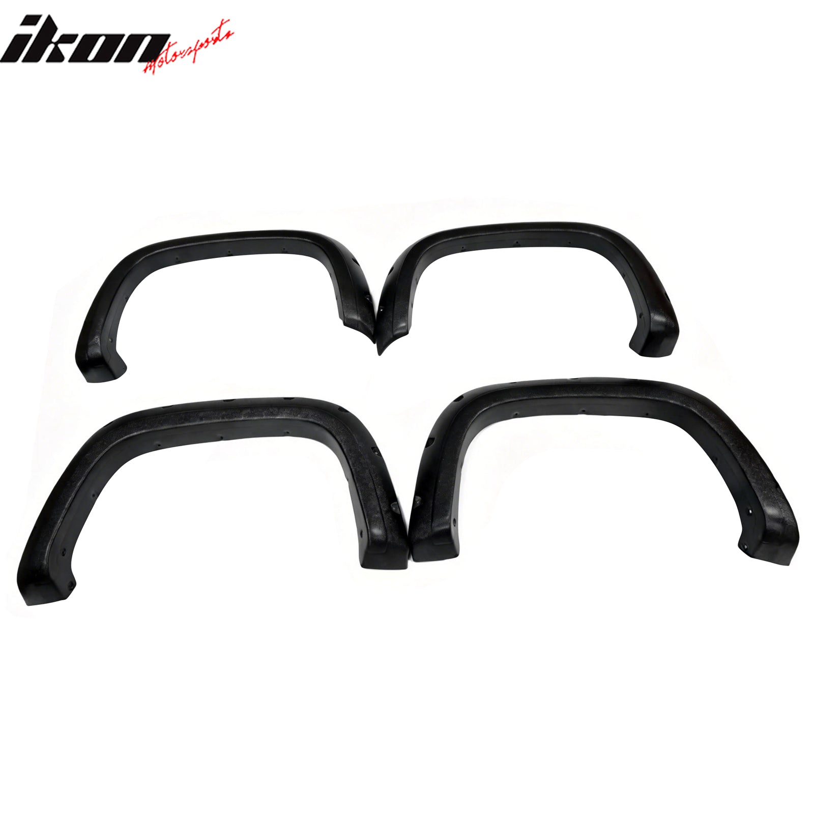 Fits 15-21 Chevrolet Colorado 6'2" Long Bed Rivet Bolt Style Wheel Fender Flares