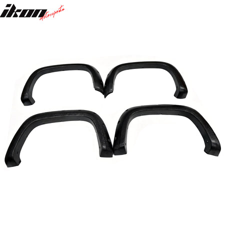 Fits 15-21 Chevrolet Colorado 6'2" Long Bed Rivet Bolt Style Wheel Fender Flares