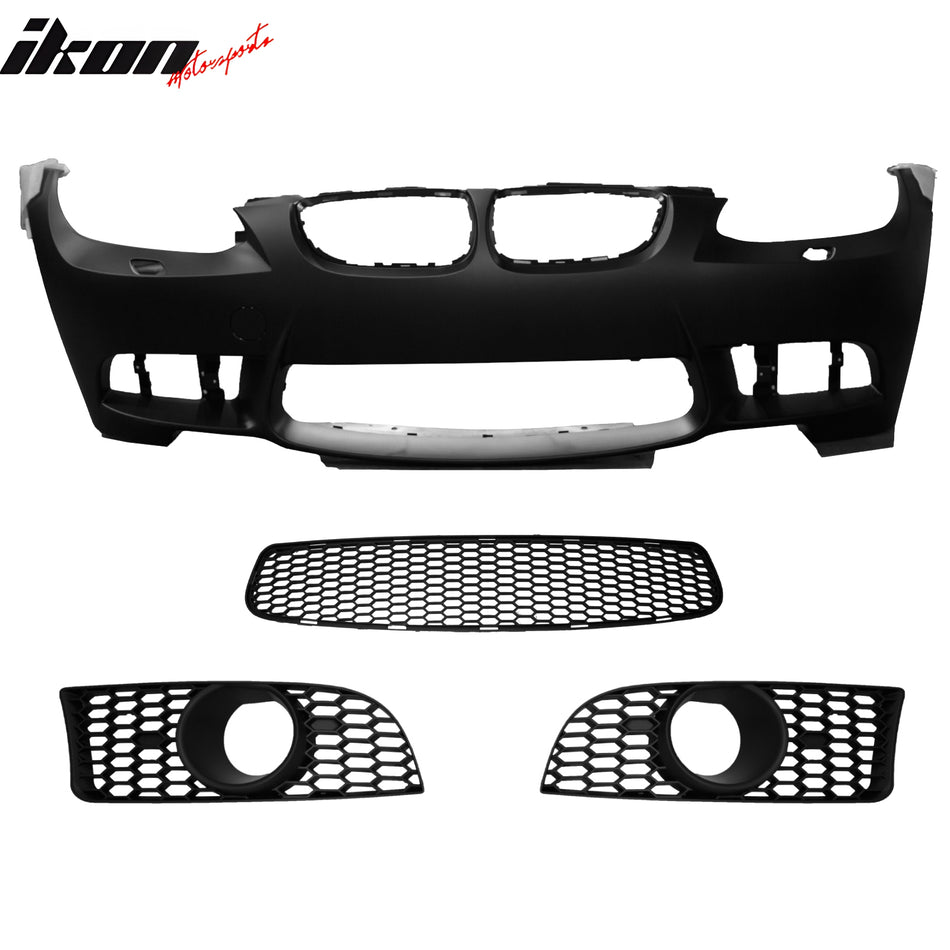 2007-2010 BMW E92 3 Series Coupe M3 Style Front Bumper Cover Unpainted