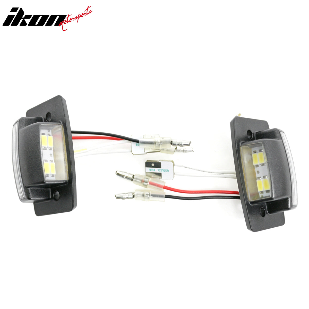 Fits 94-02 Dodge Ram 1500 2500 3500 LED License Plate Lights Lamp Assembly White