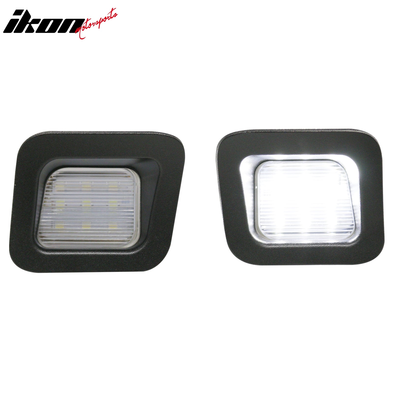 Fits 02-18 Dodge Ram 1500 2500 & 19-22 Ram 1500 Classic LED License Plate Lights