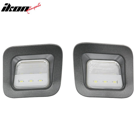 Fits 02-18 Dodge Ram 1500 2500 & 19-22 Ram 1500 Classic LED License Plate Lights