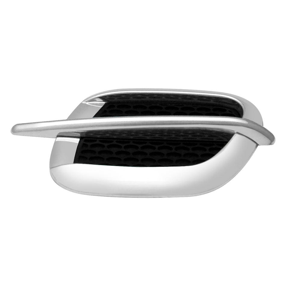 Universal Car SUV Air Flow Fender Side Intake Vent Decoration Chrome