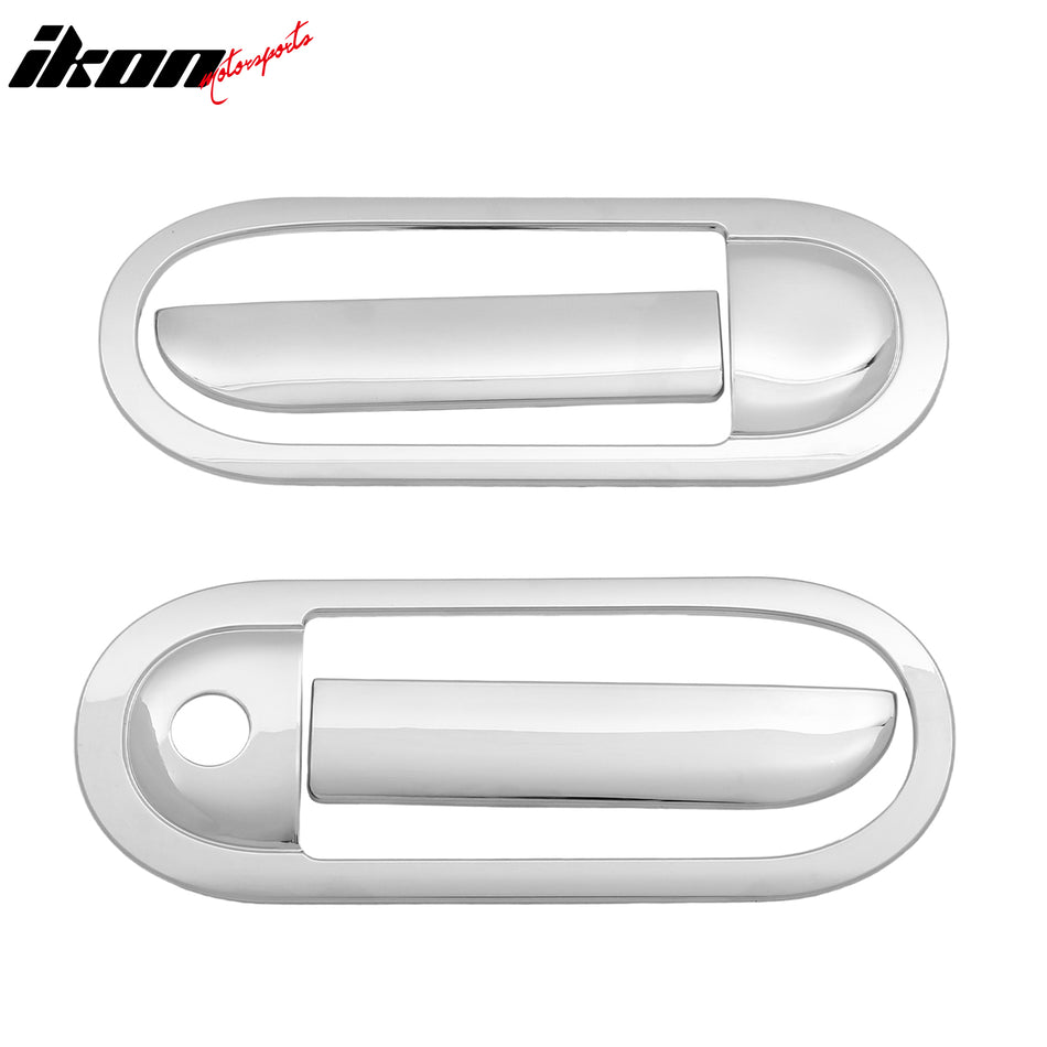 2002-2005 Ford Thunderbird Chrome Door Handle Cover W/ 1-Keyhole ABS