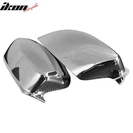 For 05-10 Chrysler 300 300C 06-10 Dodge Charger Magnum Side Mirror Cover Cap 2PC