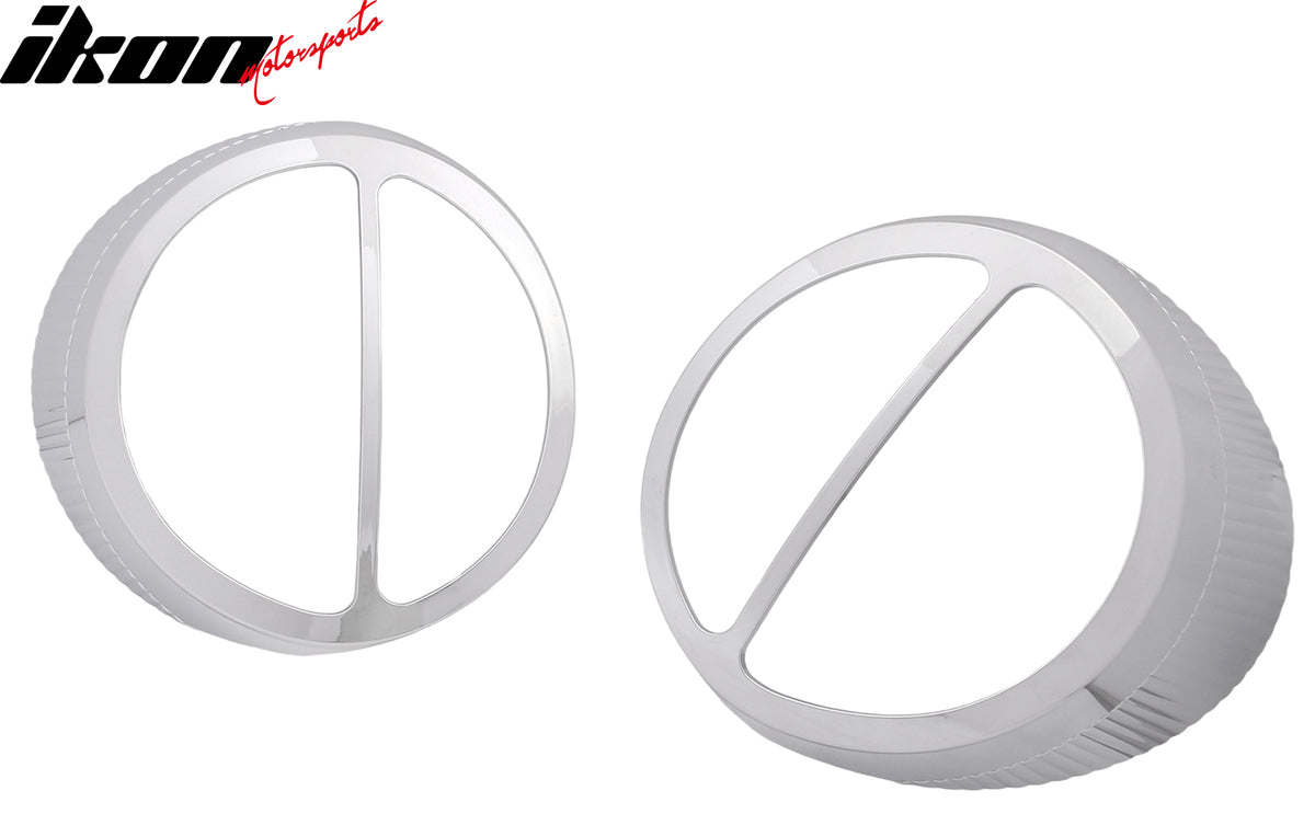 Fits 02-05 Ford Thunderbird 2PCS Rear Taillight Bezel Cover Chrome Trim ABS