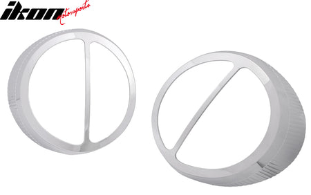 Fits 02-05 Ford Thunderbird 2PCS Rear Taillight Bezel Cover Chrome Trim ABS