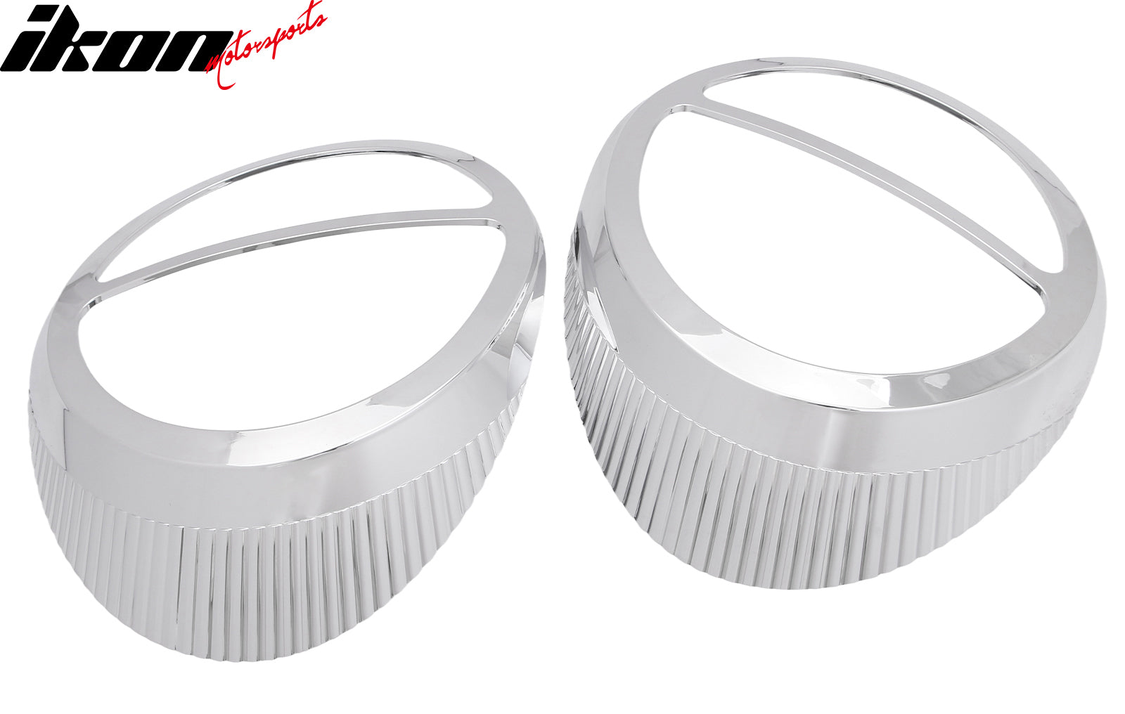 Fits 02-05 Ford Thunderbird 2PCS Rear Taillight Bezel Cover Chrome Trim ABS