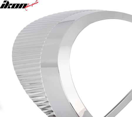 Fits 02-05 Ford Thunderbird 2PCS Rear Taillight Bezel Cover Chrome Trim ABS