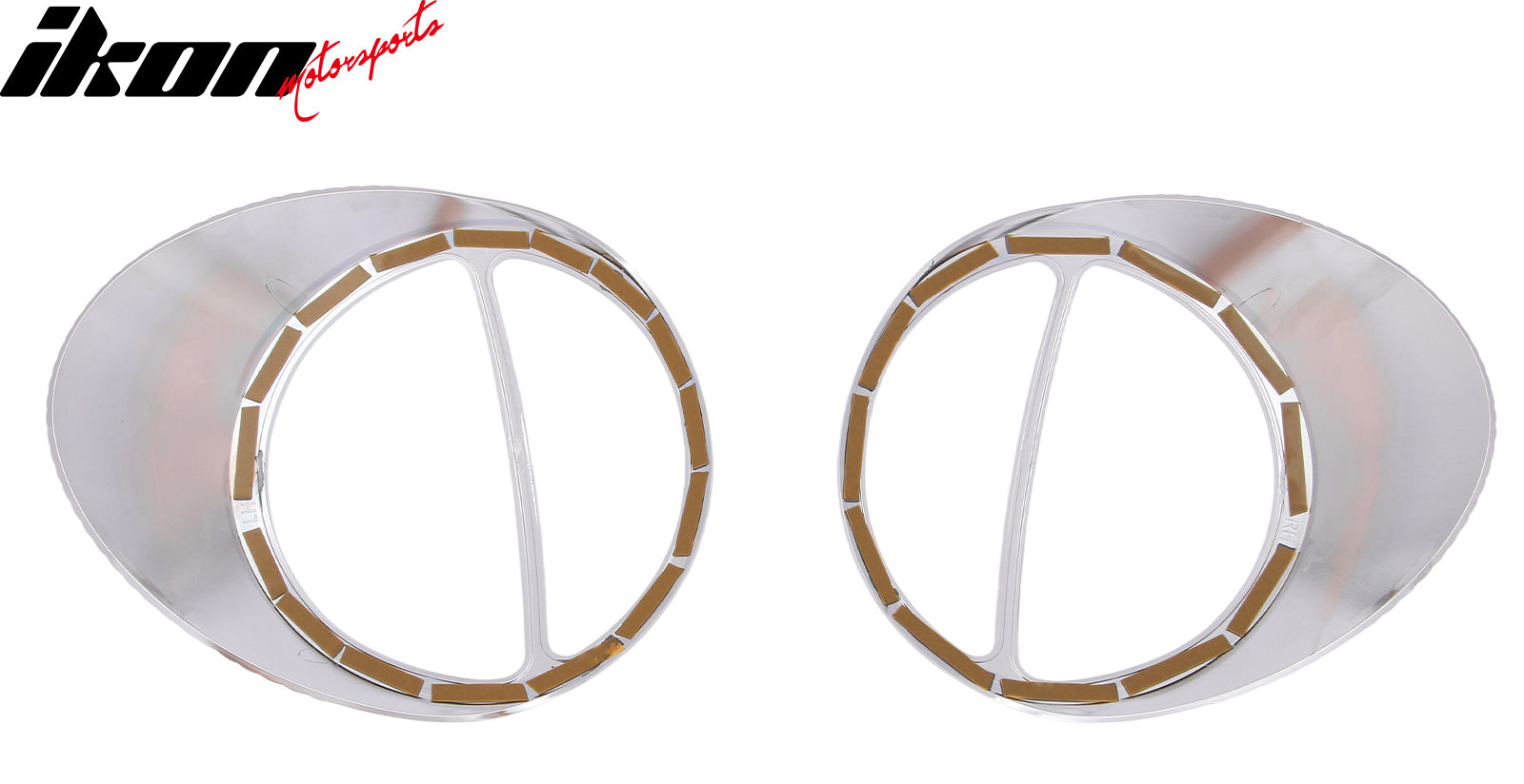 Fits 02-05 Ford Thunderbird 2PCS Rear Taillight Bezel Cover Chrome Trim ABS
