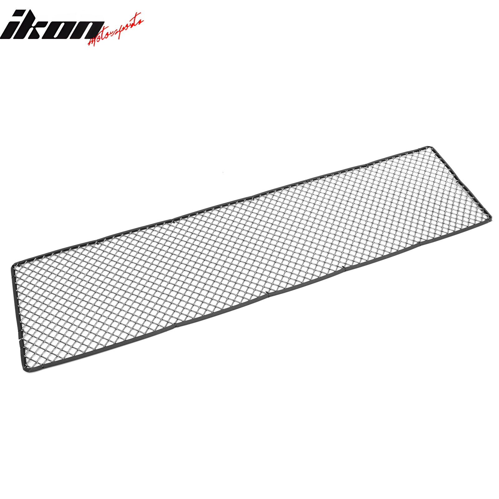 Universal Fit Front Bumper Grille Insert Woven Mesh Titanium StainlessSteel