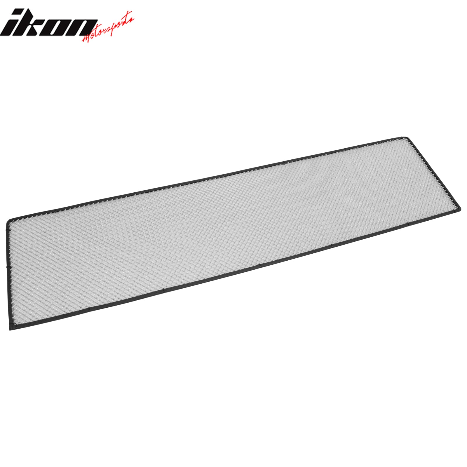 Universal Fit Front Bumper Grille Insert Woven Mesh LockCrimp Style 1PC