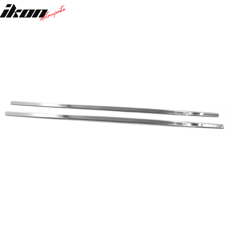 1988-2000 Chevrolet GMC C/K Window Belt Molding Trim Stainless Steel 2PCS Set
