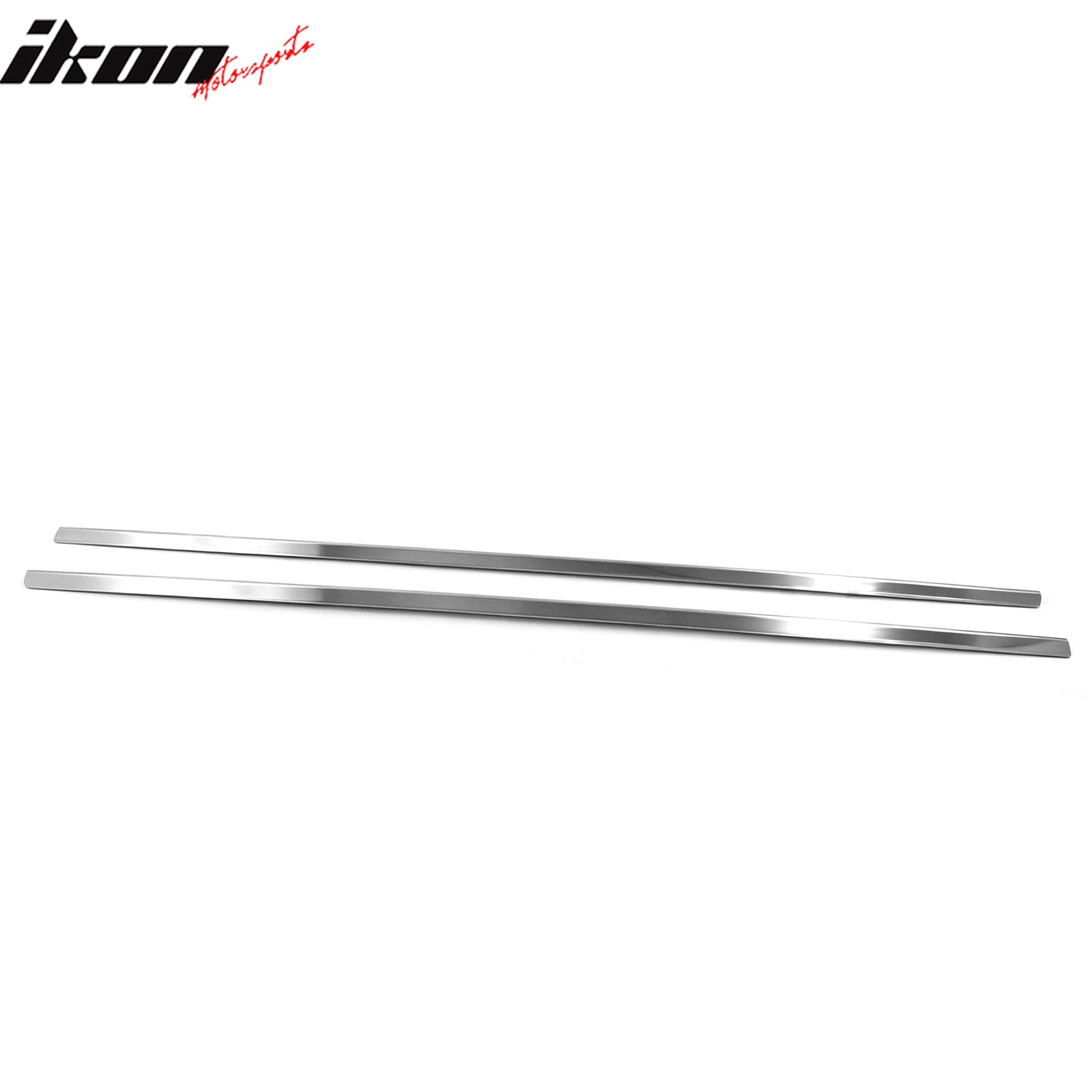 Fits 88-00 Chevrolet GMC C/K Window Belt Molding Trim Stainless Steel 2PCS Set