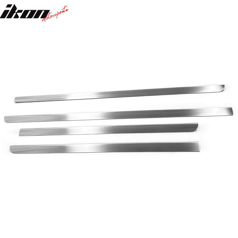 Fit 2007-2013 Chevy Silverado GMC Sierra 1500/2500/3500 Window Belt Molding