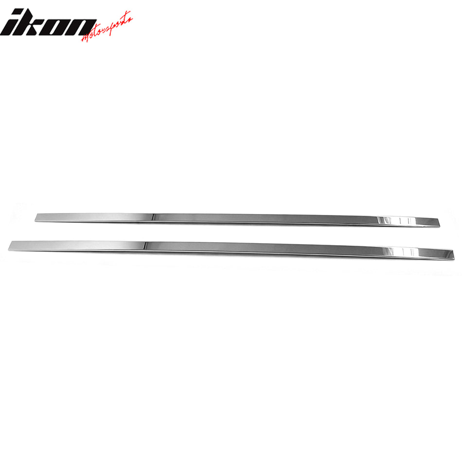 1997-2003 Ford F-150 Extended Cab 2-Door Window Belt Molding Trim 2PCS Set