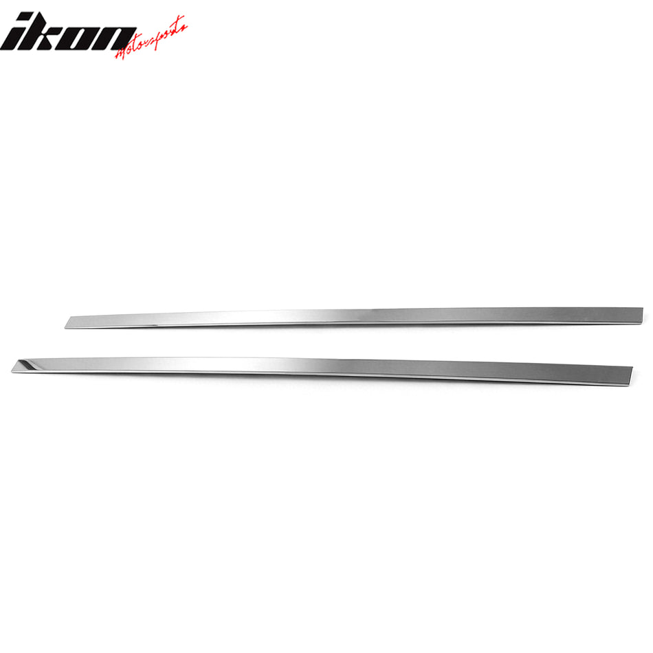 Fit 1997-2003 Ford F-150 Extended Cab 2-Door Window Belt Molding Trim 2PCS