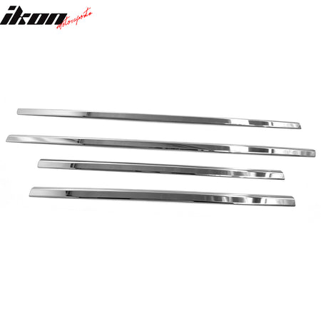 Fit 1998-2005 Benz W163 ML Class Window Belt Molding Stainless Steel 4PCS