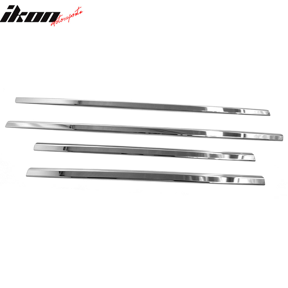 Fit 1998-2005 Benz W163 ML Class Window Belt Molding Stainless Steel 4PCS