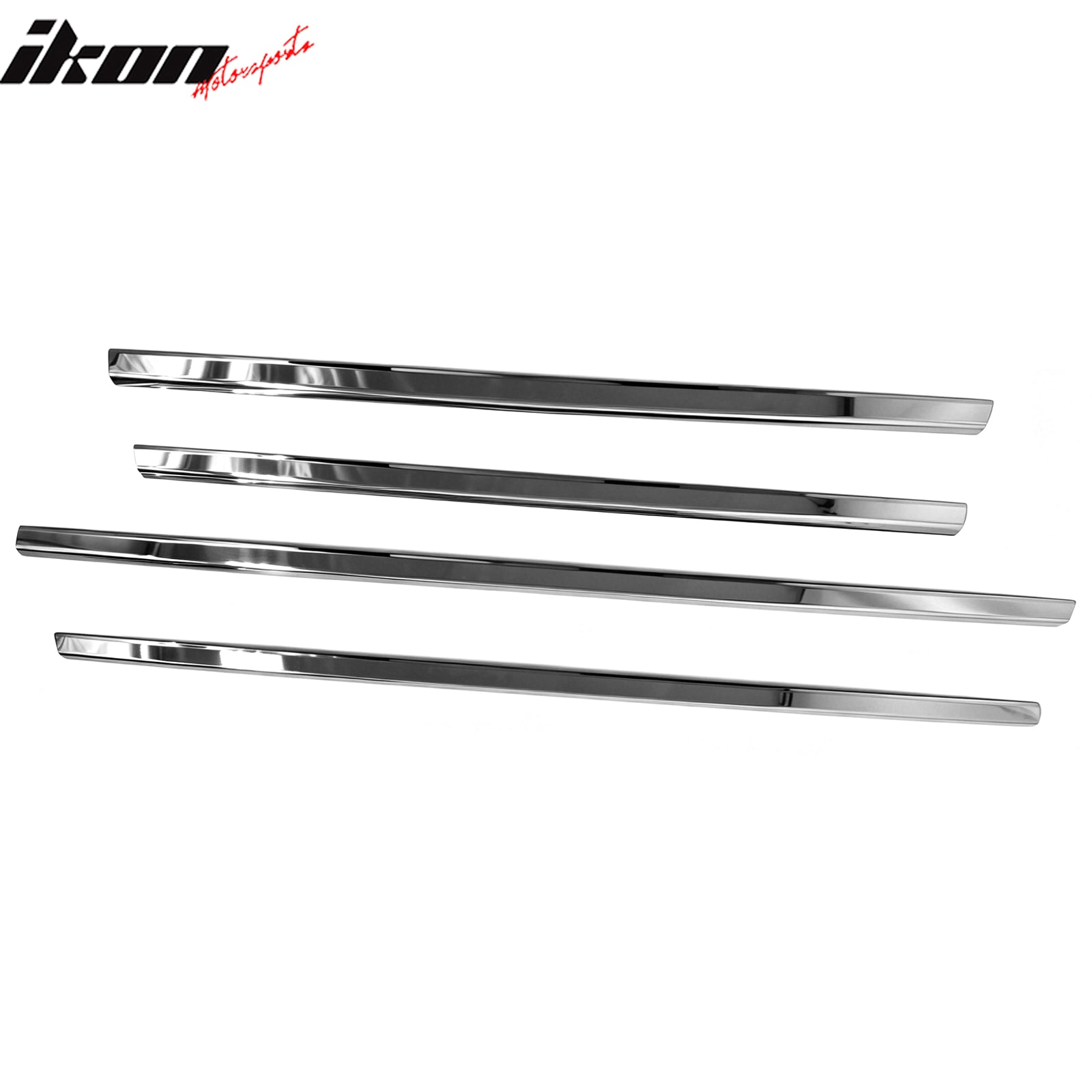 Fits 98-05 Mercedes-Benz W163 ML Class Window Belt Molding Stainless Steel 4PCS