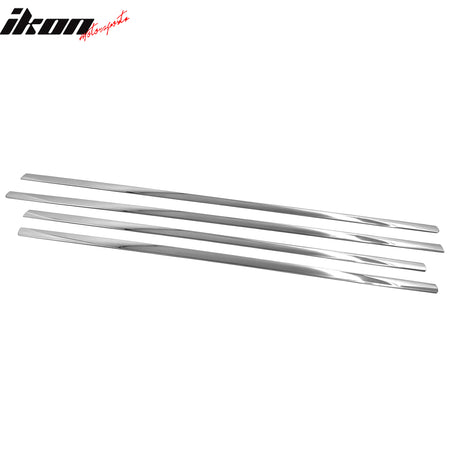 Fit 2006-2011 Benz W164 ML-Class Window Belt Molding Stainless Steel 4PCS