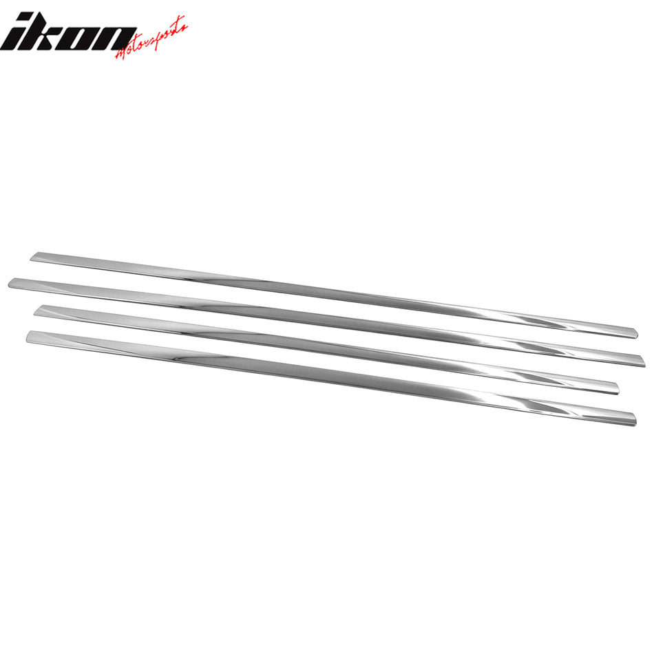 Fit 2006-2011 Benz W164 ML-Class Window Belt Molding Stainless Steel 4PCS