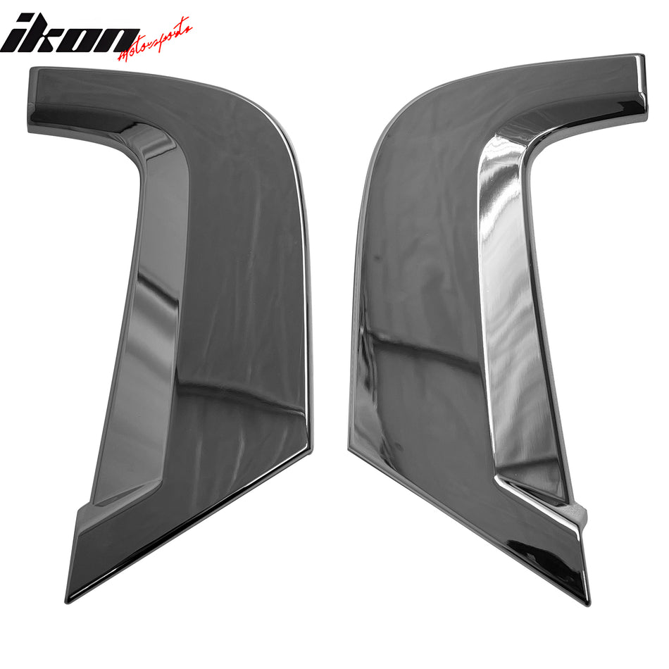 2012-2015 Honda Civic Chrome 2PCS Window C Pillar Molding Trims ABS