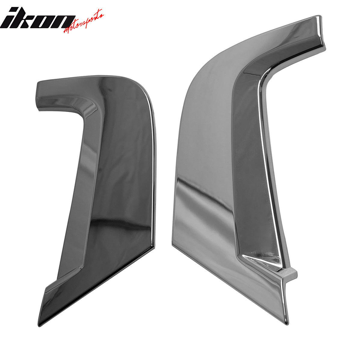Fits 2012-2015 Honda Civic C Pillar Molding Trims Garnish Cover Chrome ABS 2PCS
