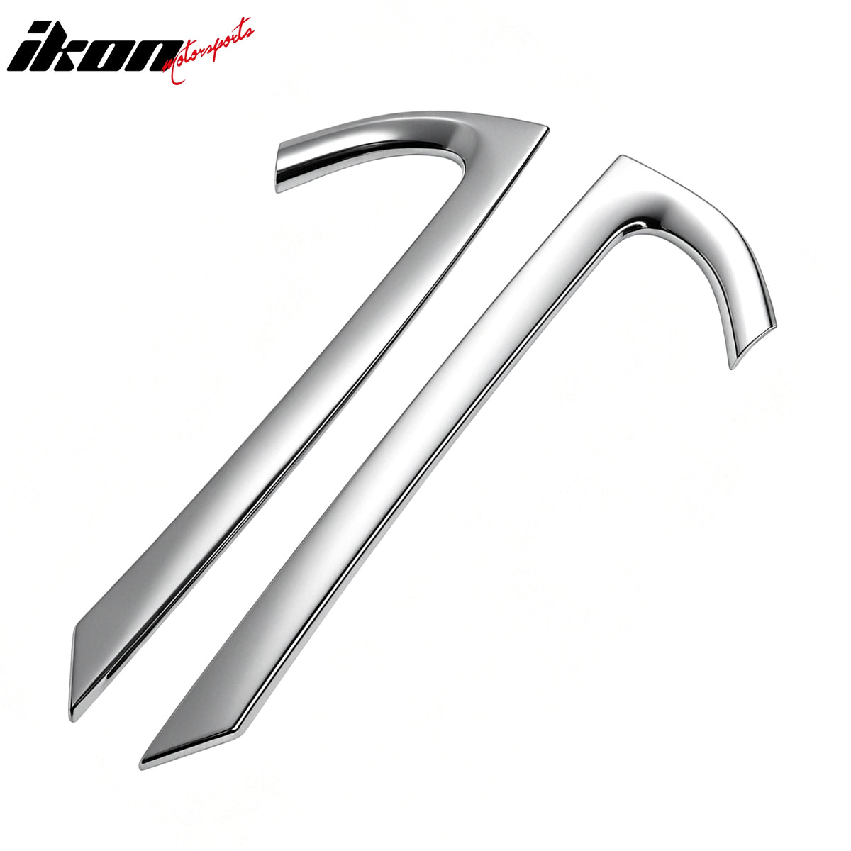 Fits 2007-2012 Kia Rondo A Pillar Molding Trims Garnish Cover Chrome 2PCS Set
