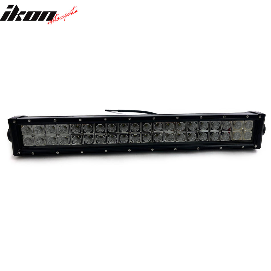 21" 120W 40 LED Light Bar Spot Flood Combo Work Offroad SUV Driving