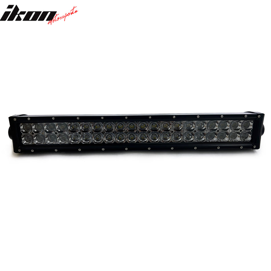 21" 120W 2 Row LED Light Bar Spot Flood Combo SUV Jeep Offroad Driving