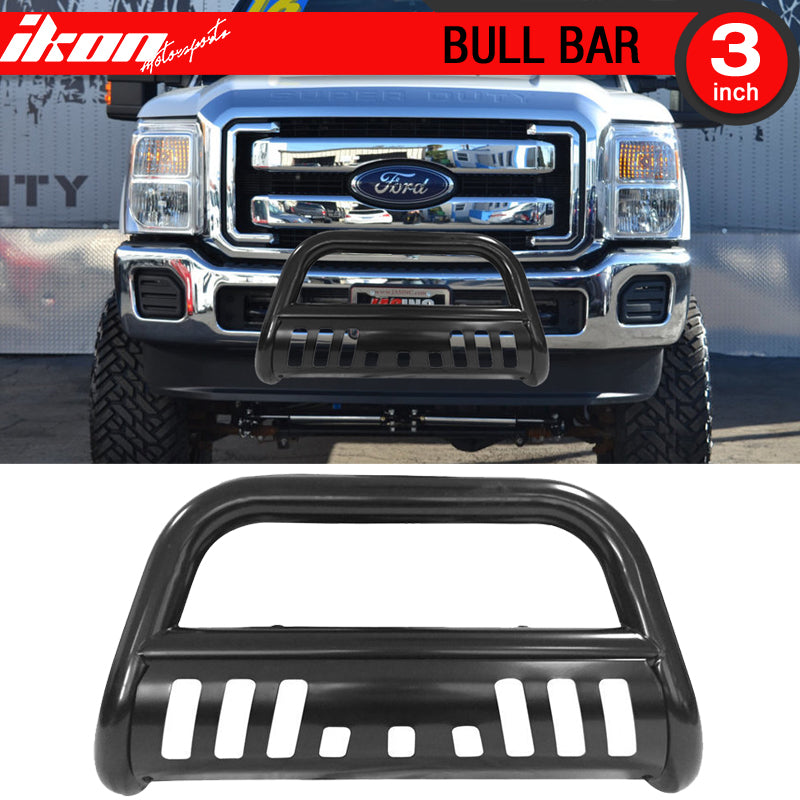 2011-2016 Ford F250 Superduty 3" Bull Bar Front Bumper Grille Guard